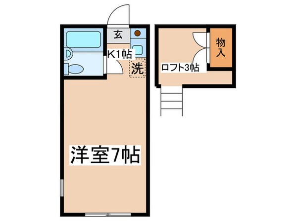 ハイツエレナ－ルの物件間取画像